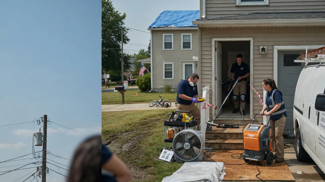 Water Damage Repair in New Haven, OH near me